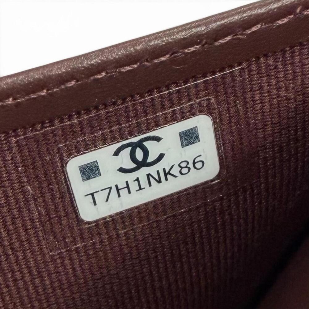 CHANEL Black Caviar Leather Logo Wallet - Picture 12 of 12